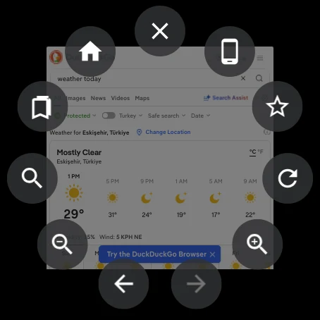 WristNet : Web Browser Wear OS screenshot
